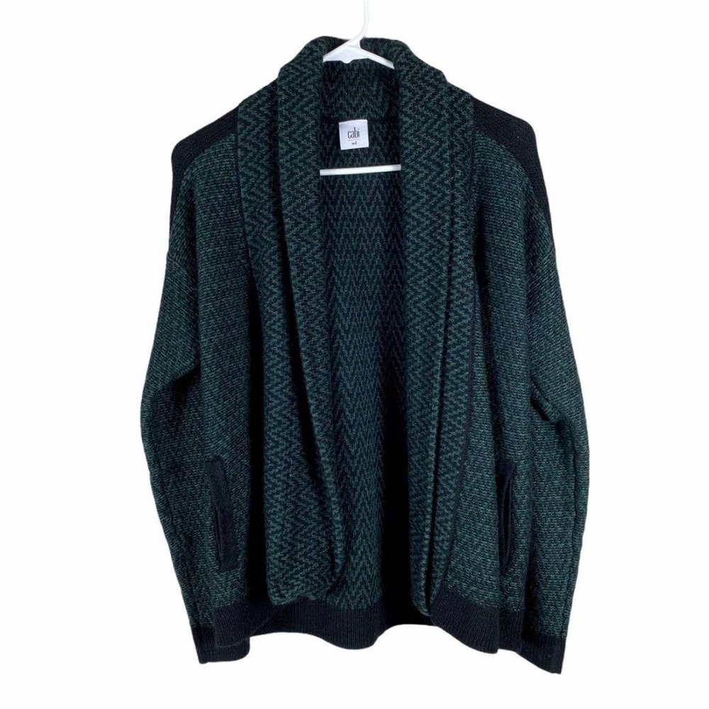 Fireside Sweater Medium Green - image 1